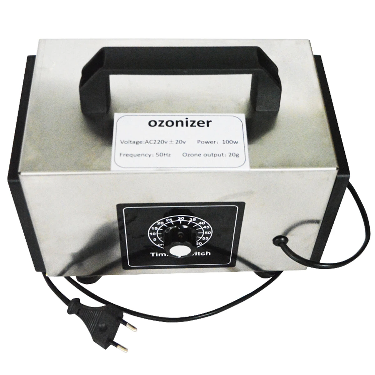 (image for) 110/220V 20g/10g/h O3 Ozone Generator Ozonator Machine Air Purifier Air Cleaner Deodorizer Sanitizer With Timing Switch